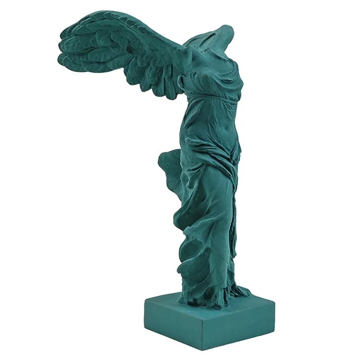 Best Boutiques de musées Moulage Victoire de Samothrace 34 cm - Vert pétrole