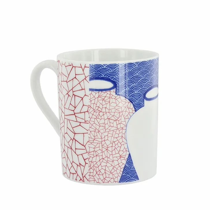 Boutiques de musées Art De La Table-Mug en porcelaine 3 jarres
