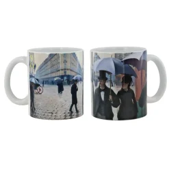 Boutiques de musées Art De La Table-Mug Gustave Caillebotte - Rue de Paris, temps de pluie