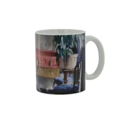 Outlet Boutiques de musées Mug Harriet Backer - Intérieur bleu