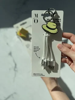 Boutiques de musées High-Tech-Multicâbles 3 en 1 Auguste Renoir - Chapeau / Bal du moulin de la Galette