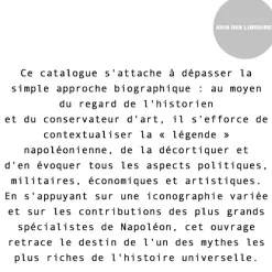 New Boutiques de musées Napoléon - Catalogue d'exposition
