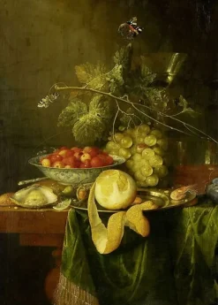 Boutiques de musées Toiles Encadrées|Toiles Sur Châssis-Nature morte au citron pelé (toiles encadrées)