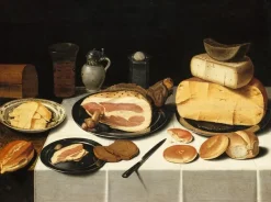 Discount Boutiques de musées Nature morte au jambon (affiches d'art)