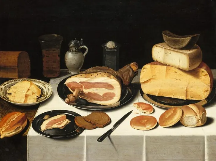 Discount Boutiques de musées Nature morte au jambon (affiches d'art)