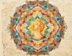 Boutiques de musées Affiches D'Art|Toiles Sans Cadre-Notations chromatiques : tête d'homme roux (affiches d'art)