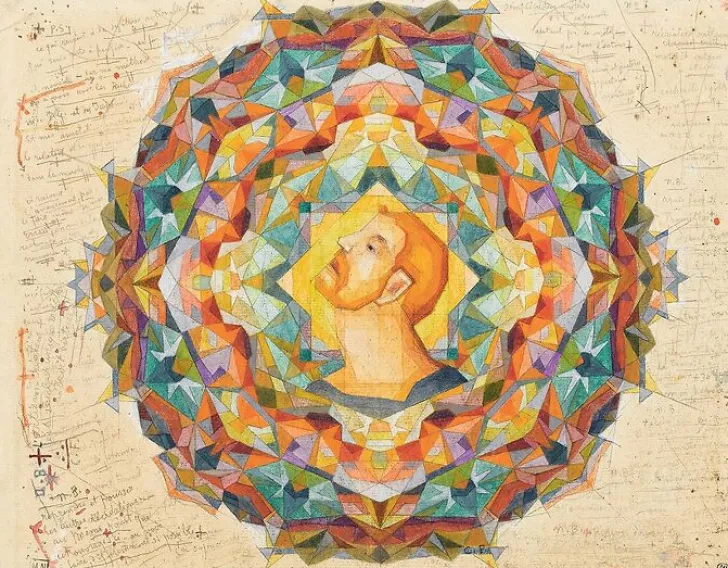 Boutiques de musées Affiches D'Art|Toiles Sans Cadre-Notations chromatiques : tête d'homme roux (affiches d'art)