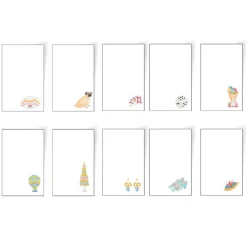 Boutiques de musées Loisirs Créatifs|Accessoires De Bureau-Notes adhésives Marin Montagut - Bonjour Versailles