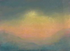 Boutiques de musées Panneaux Acryliques|Toiles Encadrées-Paysage au soleil couchant (panneaux acryliques)