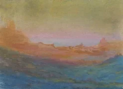 Boutiques de musées Panneaux Acryliques|Toiles Encadrées-Paysage avec falaises (panneaux acryliques)