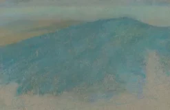 Boutiques de musées Toiles Sur Châssis|Affiches D'Art Encadrées-Paysage avec village sur la ligne d'horizon (toiles sur châssis)