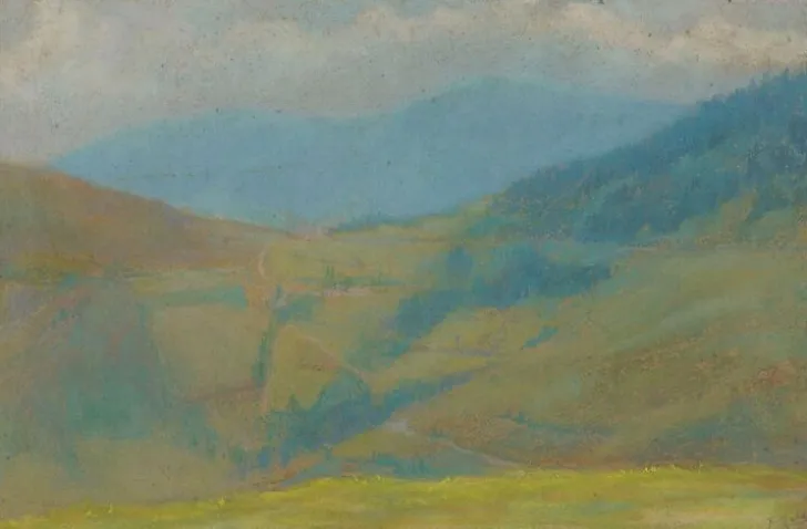 Discount Boutiques de musées Paysage de montagne I/II (panneaux aluminium)