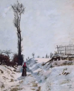 New Boutiques de musées Paysage de neige (toiles sans cadre)