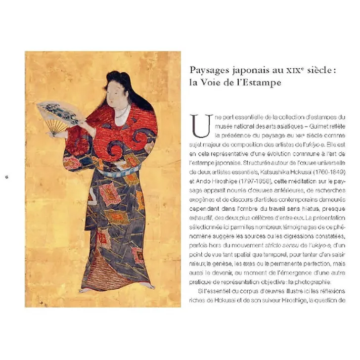 Boutiques de musées Catalogues D'Exposition-Paysages japonais, de Hokusai à Hasui - Catalogue d'exposition