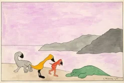 Boutiques de musées Paysages monstrueux, N°4, 1933 (panneaux aluminium)