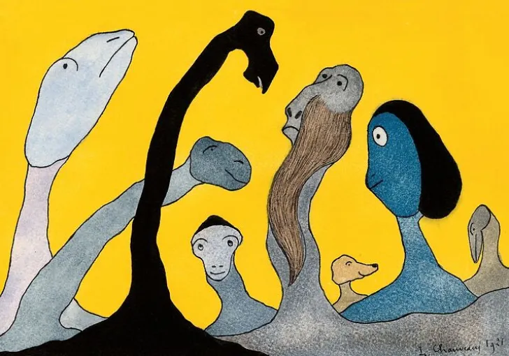 Boutiques de musées Panneaux Aluminium|Toiles Encadrées-Paysages monstrueux, N°55, 1921 (panneaux aluminium)