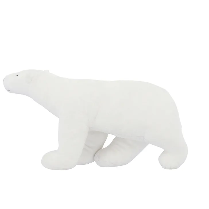 Boutiques de musées Peluches-Peluche Ours blanc Pompon - Grand Modèle