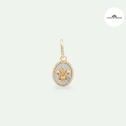 Boutiques de musées Colliers Et Pendentifs-Pendentif Lys - Les Néréides