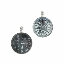 New Boutiques de musées Pendule de voyage l'Œil du temps Nickel