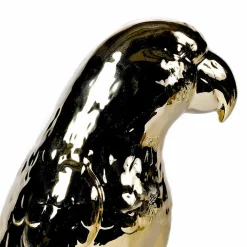 Boutiques de musées Perroquet blanc/doré en porcelaine - Pols Potten