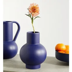 Outlet Boutiques de musées Petit vase - Bleu - Raawii