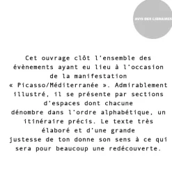 Boutiques de musées Catalogues D'Exposition-Picasso-Méditerranée - Catalogue d'exposition