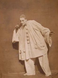 Boutiques de musées Toiles Encadrées|Toiles Sur Châssis-Pierrot écoutant (toiles encadrées)