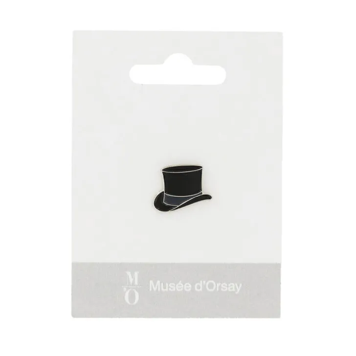 Best Boutiques de musées Pin's Chapeau haut de forme - Gustave Caillebotte