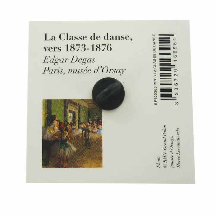 Boutiques de musées Pin'S-Pin's La classe de danse - Edgar Degas