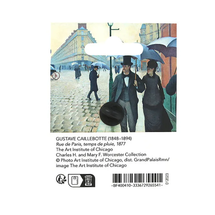 Boutiques de musées Pin'S-Pin's Parapluie - Gustave Caillebotte