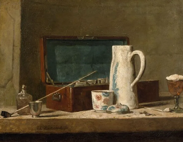 Best Boutiques de musées Pipe et vase à boire dit la Tabagie (panneaux acryliques)