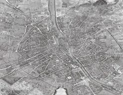 Boutiques de musées Affiches D'Art|Affiches D'Art Encadrées-Plan de Paris, dit plan de Turgot (affiches d'art)