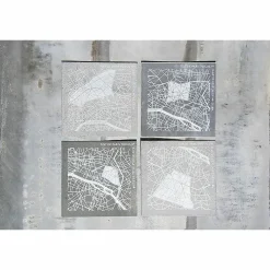 Sale Boutiques de musées Plaque de zinc Focus Paris 8e arrondissement - Toit de Paris - 12 x 12 cm