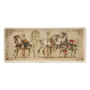Boutiques de musées Art De La Table-Plat à cake - Chevaux du vent 36x15,5cm - Faïencerie de Gien