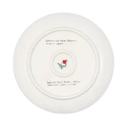 Boutiques de musées Art De La Maison-Plat en céramique Fleur Rouge /turquoise - Ø 30cm - La maison Ottomane