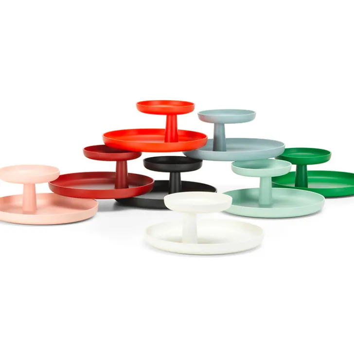 Online Boutiques de musées Plateau à étages Rotary tray Jasper Morrison - Gris bleuté - Vitra
