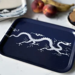 Boutiques de musées Art De La Table-Plateau Dragon - 27x20 cm