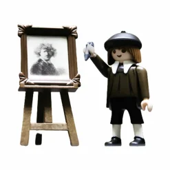 Hot Boutiques de musées Playmobil Autoportrait - Rembrandt - Rijks Museum