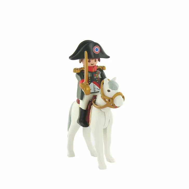 Boutiques de musées Jouets-Playmobil Napoléon sur son cheval