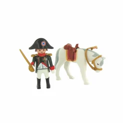 Boutiques de musées Jouets-Playmobil Napoléon sur son cheval