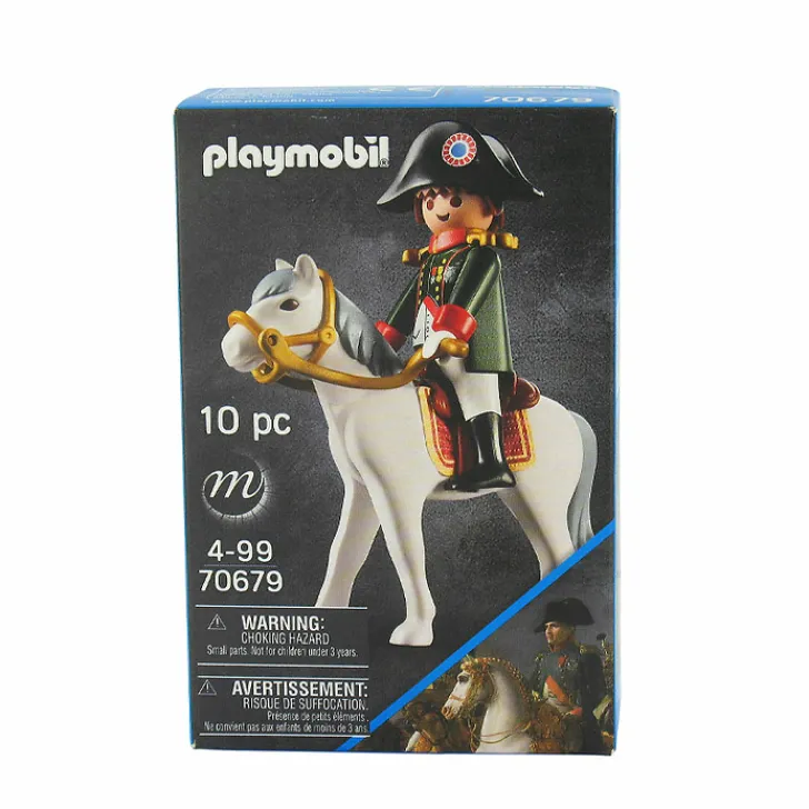 Boutiques de musées Jouets-Playmobil Napoléon sur son cheval