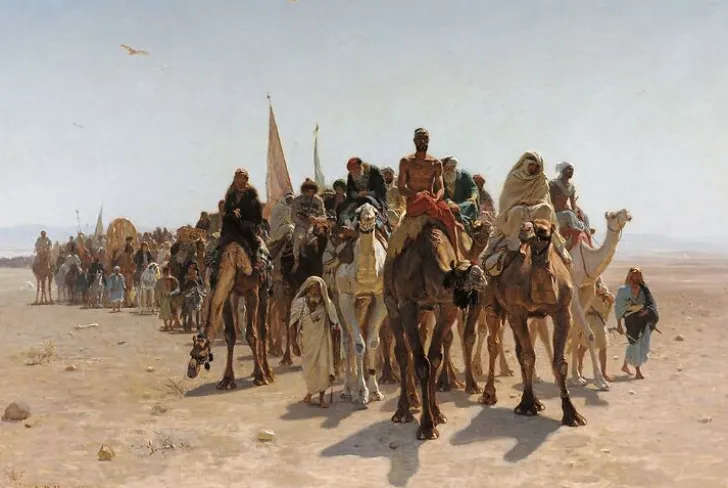 New Boutiques de musées Pèlerins allant à La Mecque (panneaux aluminium)