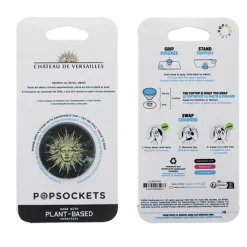 Sale Boutiques de musées Poignée/support de téléphone Emblème Versailles Marbré noir - PopSockets