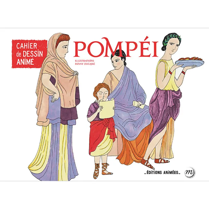 Clearance Boutiques de musées Pompéi - Cahier de dessin animé
