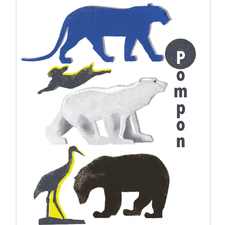 Boutiques de musées Livres Jeunesse-Pop-up Animaux Pompon