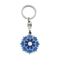 Boutiques de musées Accessoires-Porte-clés argenté Bleu horizon - Bleuet de France