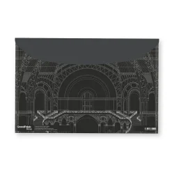 Boutiques de musées Chemises Et Sous-Chemises-Porte-documents A5 Coupe de la Nef du Grand Palais