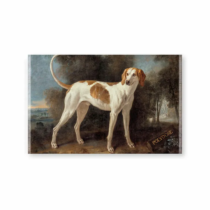 Online Boutiques de musées Porte-documents avec bouton pression Jean-Baptiste Oudry - Polydore, chien de la meute de Louis XV, 1726