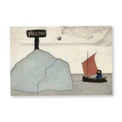 Boutiques de musées Chemises Et Sous-Chemises-Porte-documents avec bouton pression Léopold Chauveau - Le petit phoque