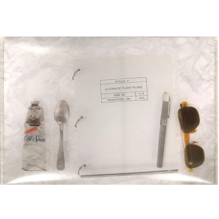 Clearance Boutiques de musées Porte-documents avec bouton pression Apollo 11 - A5